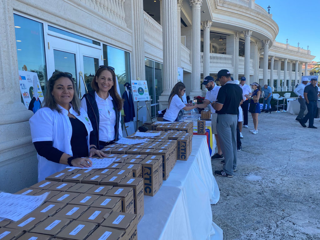 Bambi Foundation Stand at 2021 Carlitos Jimenez Golf Tournament